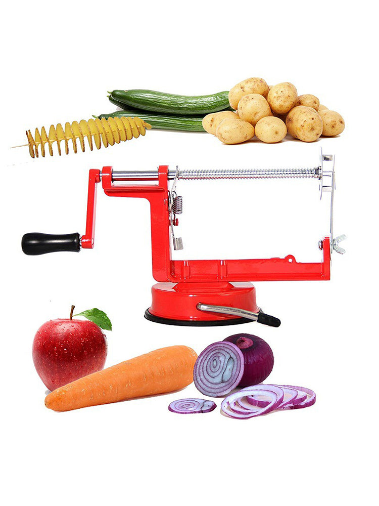 Hand-Cranked Potato Tower Machine