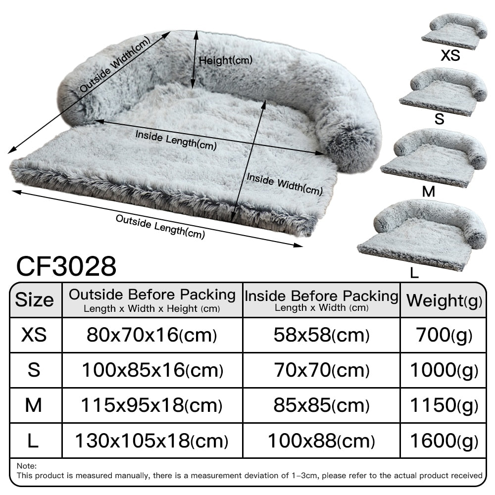 Winter Large Dog Sofa Bed