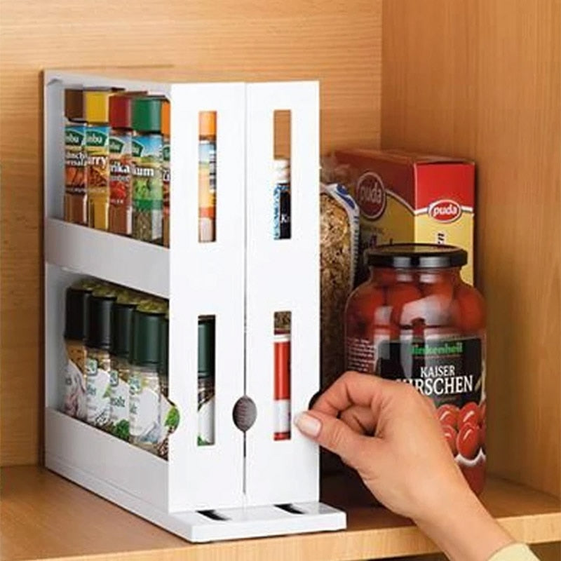 Kitchen Spice Organizer Rack