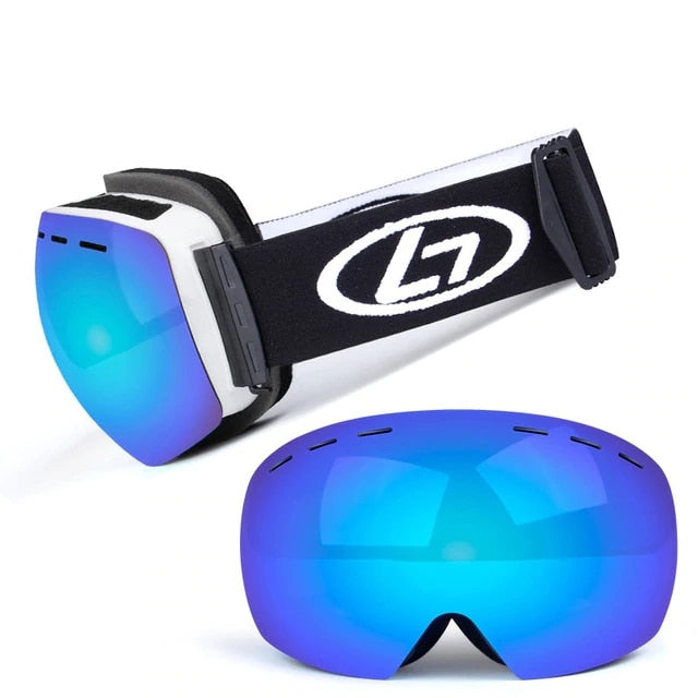 Ski Goggles Double Layers UV /Anti-fog