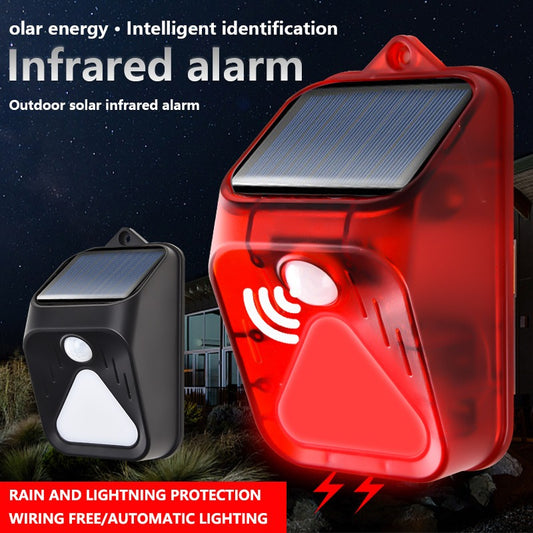 New Solar Alarm Light, Human Body Sensing