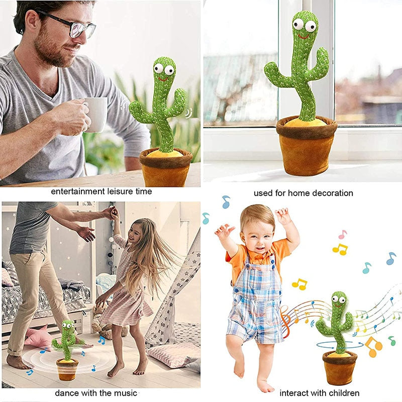 Dancing Interactive Cactus Toy