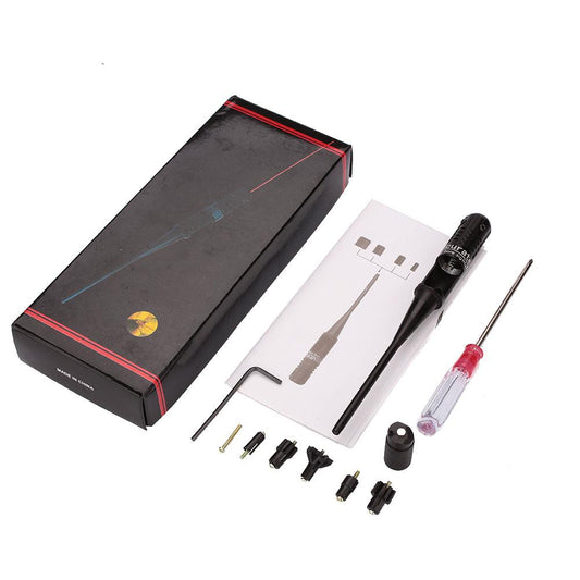 Red Dot Laser Bore Sighter Kit- for Hunting