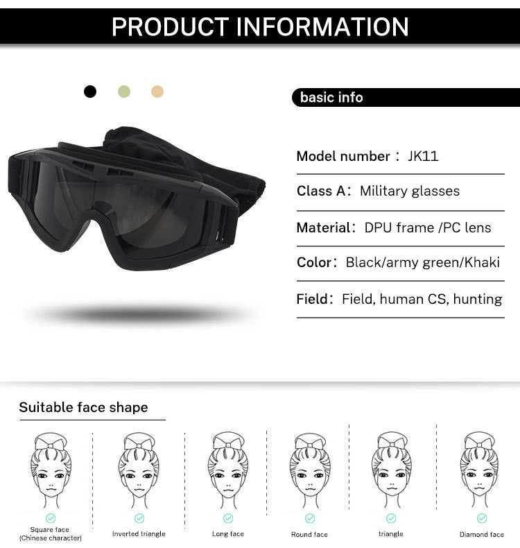 Military Tactical Glasses Outdoor