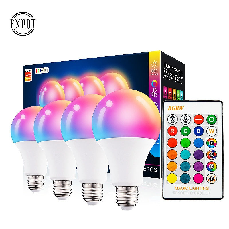 Colorful Remote Control LED Bulb