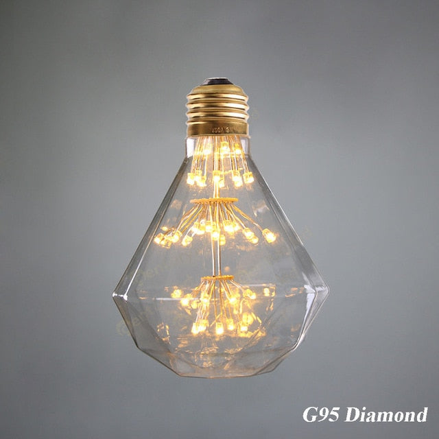 Retro Starry Sky Dimmable led Bulb