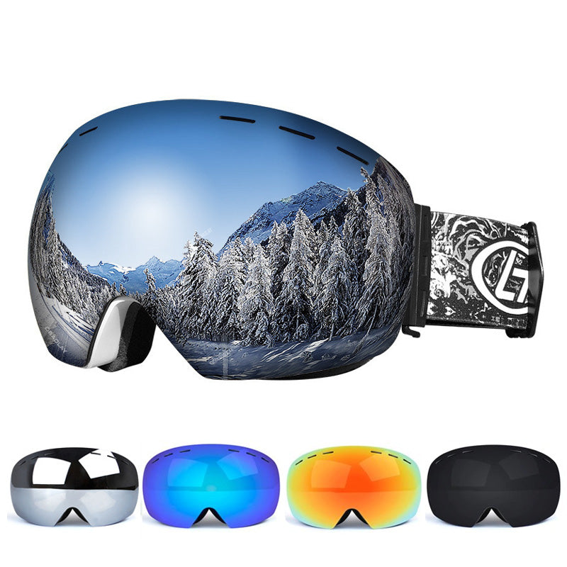 Ski Goggles Double Layers UV /Anti-fog