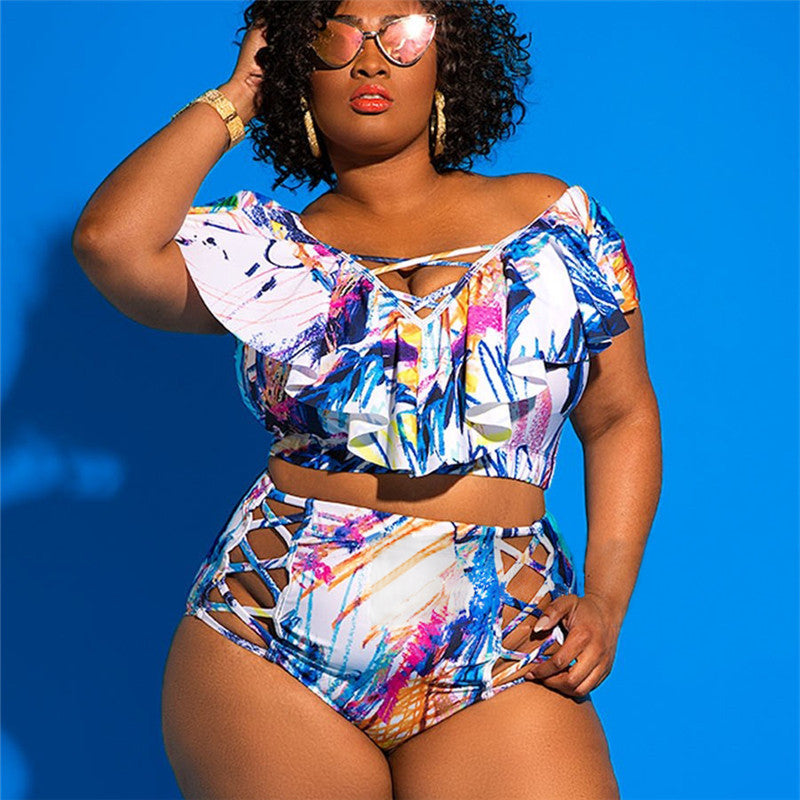 New Large -Size Swimsuit for Ladies