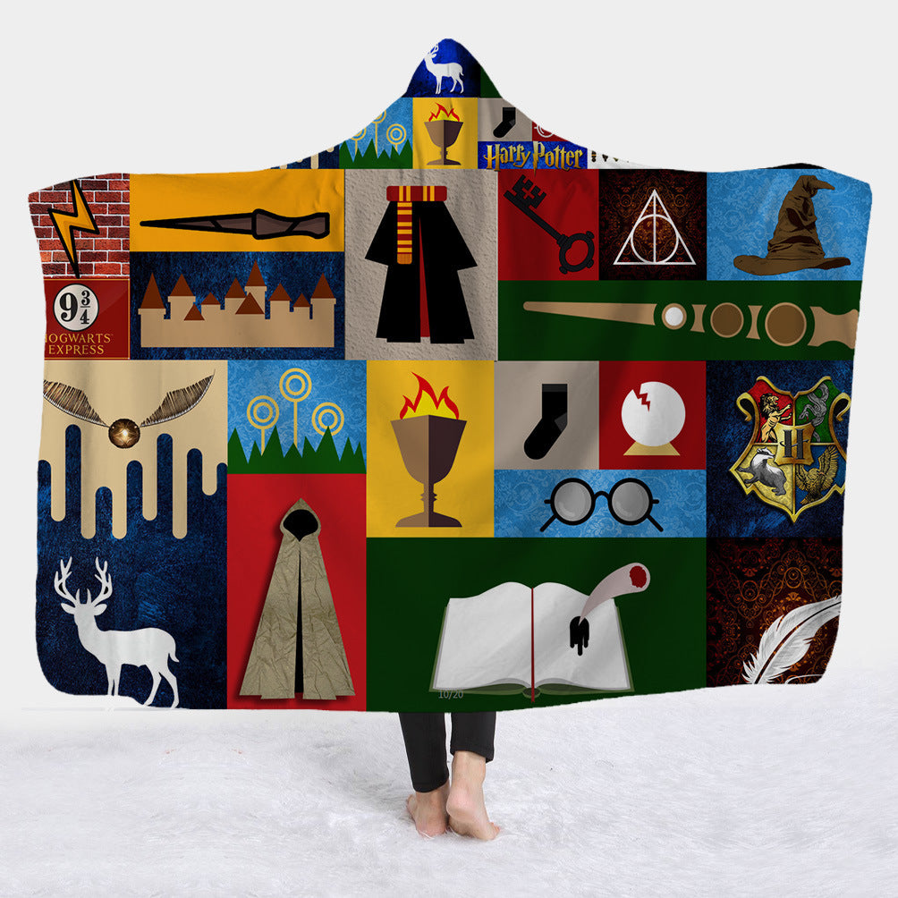 Hooded Blanket 3D