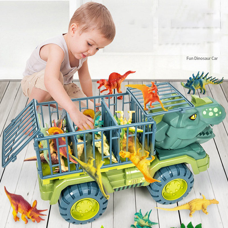 Dinosaur Transporter Toy Set