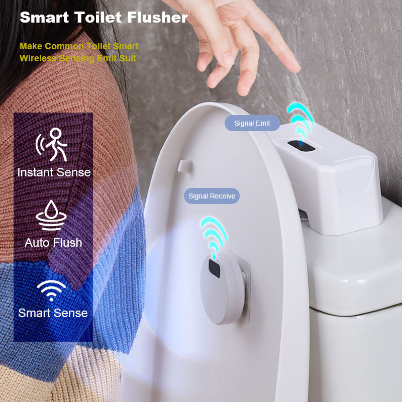 Touchless Toilet Flusher