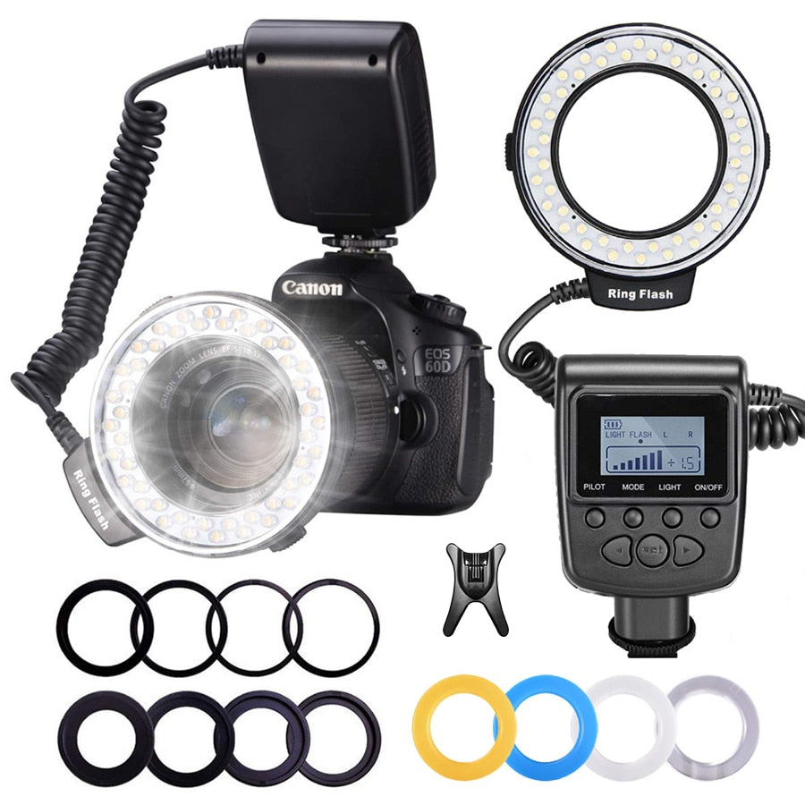 MAMEN 48 Macro LED Ring Flash Light