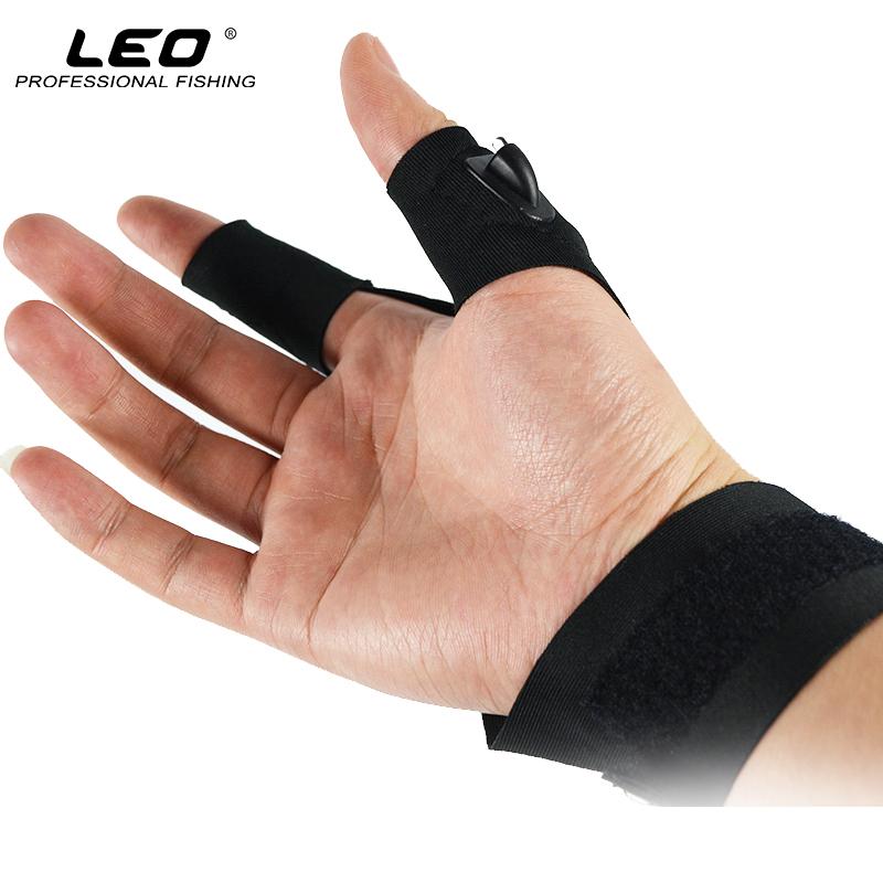 Fingerless Fishing LED Glove