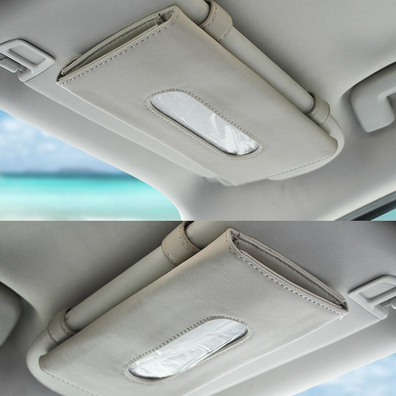 Car Tissue Box for Car Sun Visor