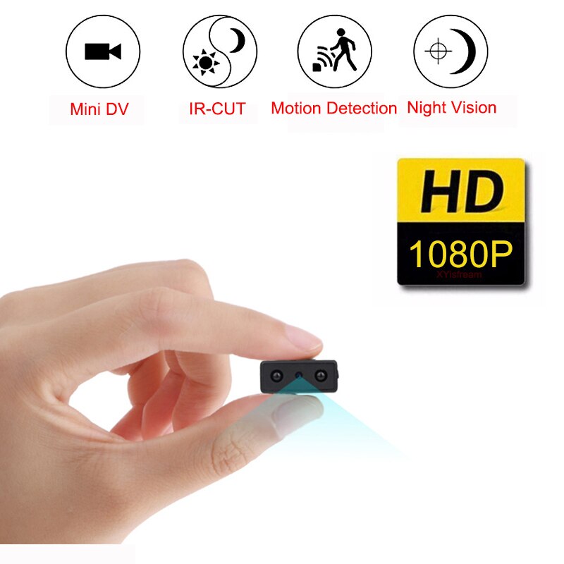 Mini Camera Full HD Home Security Camcorder- With Night Vision