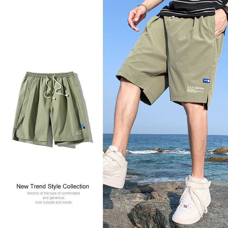 Ice Silk Thin Shorts- Men's Summer Pants