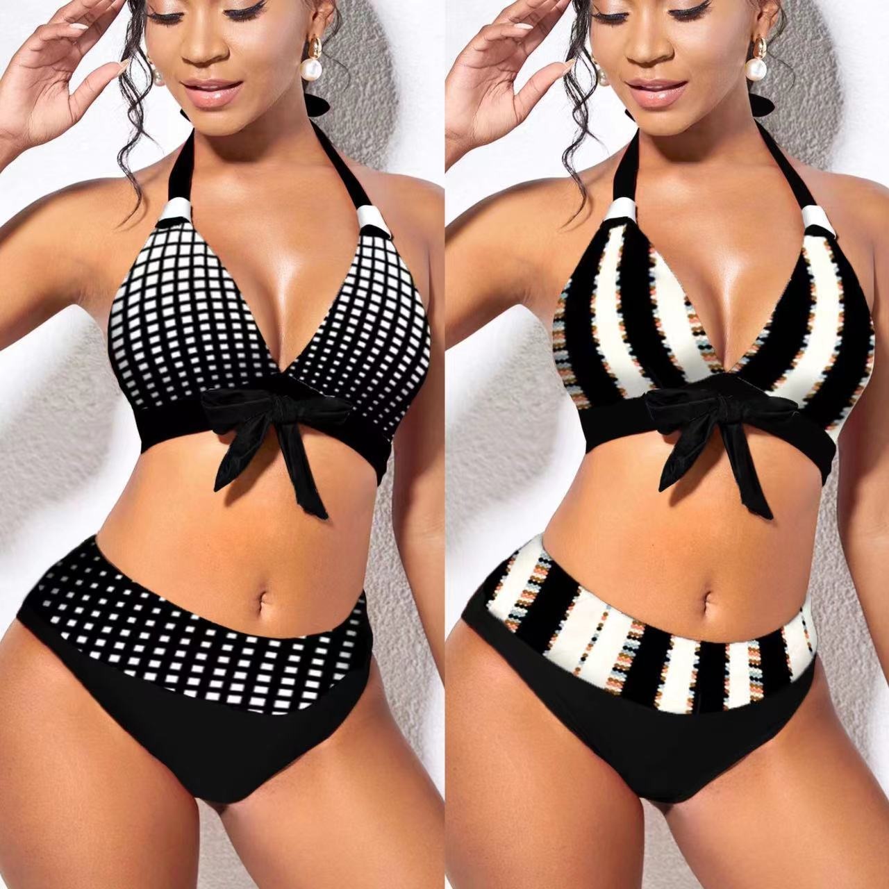 New Bikini High Waist Large Swimwear