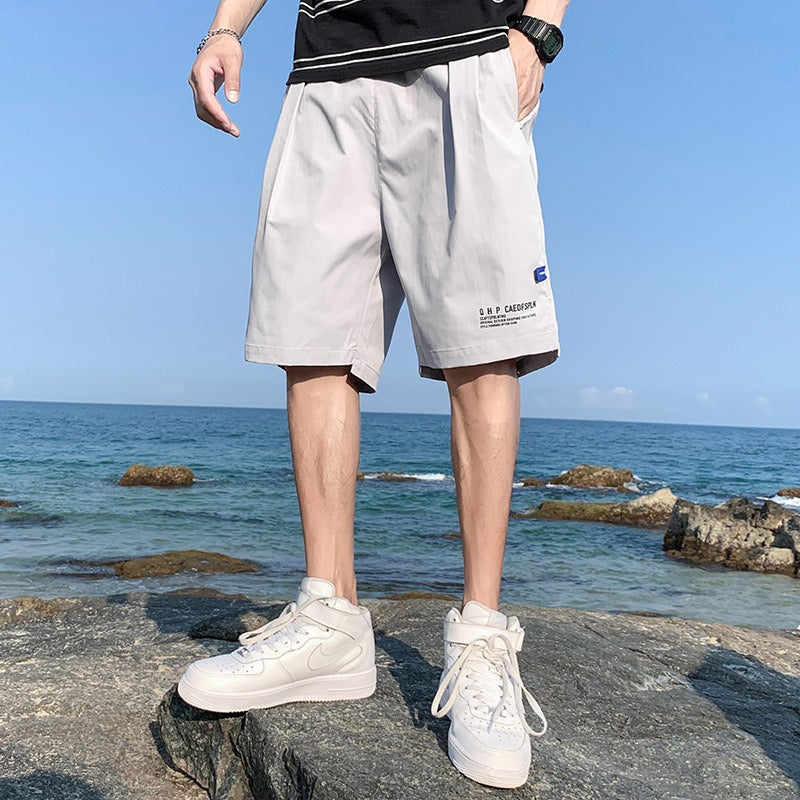 Ice Silk Thin Shorts- Men's Summer Pants