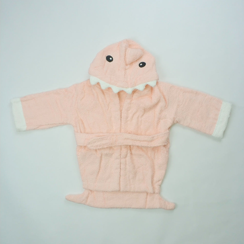 Baby Hooded Animal Bathrobe