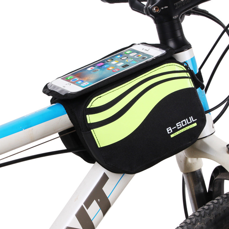 Mountain Bike Upper Tube Bag Cell Phone Holder