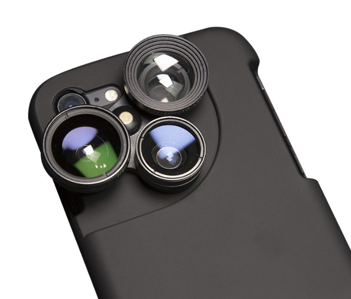 Mobile Phone Lens Cases- Full Coverage For iPhone - 4 in 1