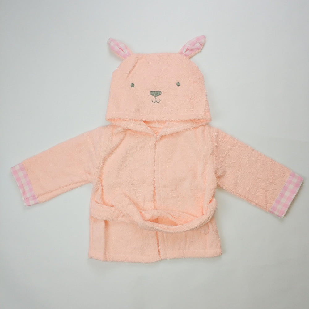 Baby Hooded Animal Bathrobe