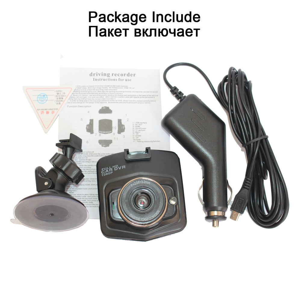 Car Camera- HD 1080P Dashcam DVR Recorder