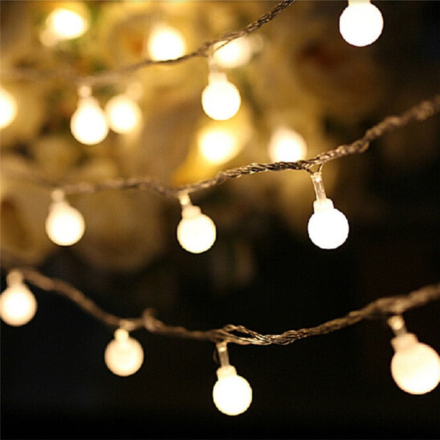 Cherry Balls- Fairy String Decorative Lights