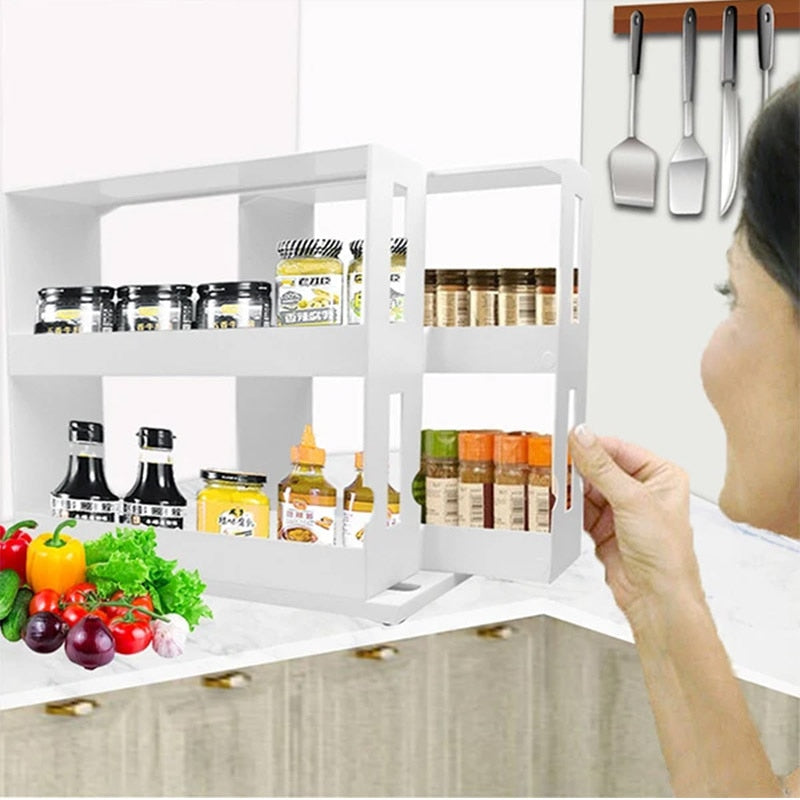 Kitchen Spice Organizer Rack