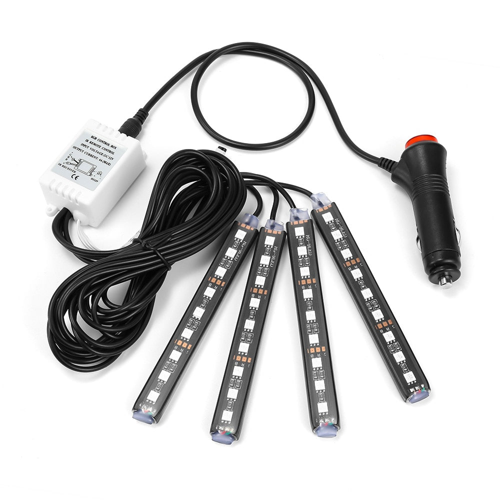 LED Strip Light4pcs Car RGB