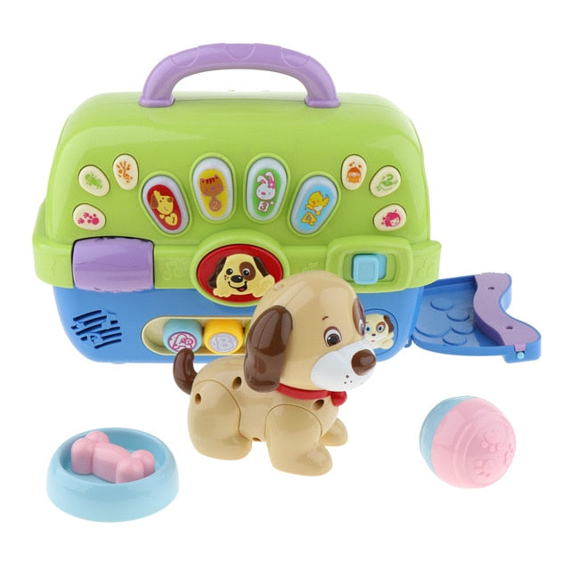 Musical Puppy Carrier Toy