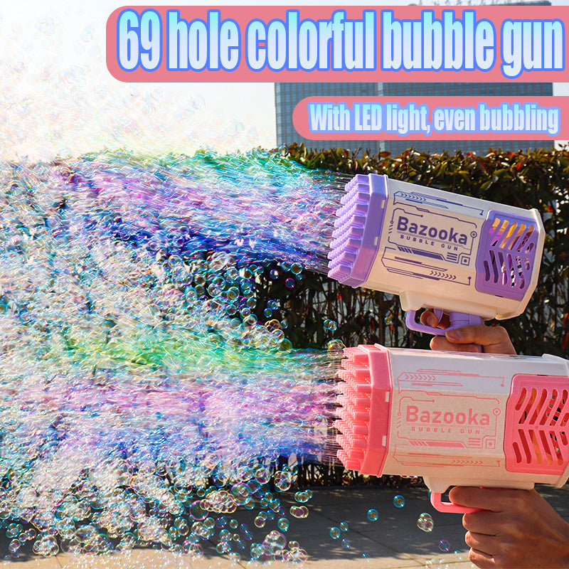 Bazooka 69-Hole Children's Bubble Gun