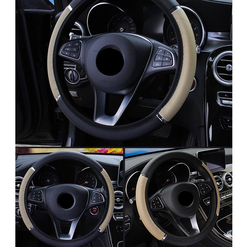 Car Steering Wheel Cover - 38cm