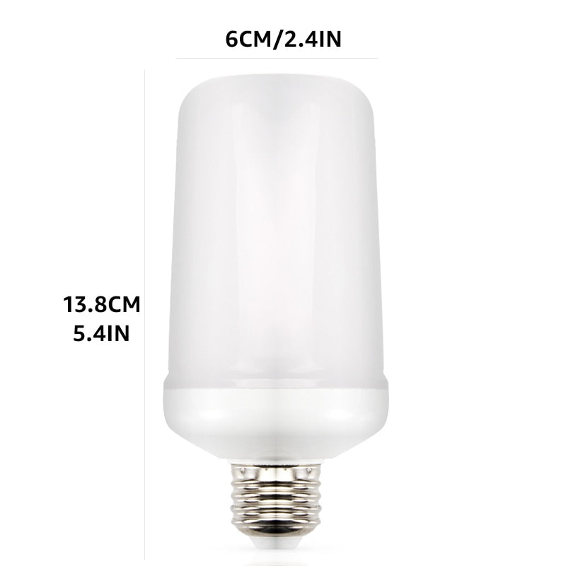 LED Flame Effect Light Bulb 220V/110V