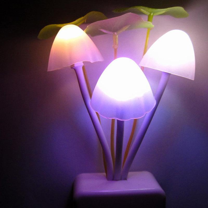 Mushroom Fungus Night Light with Sensor