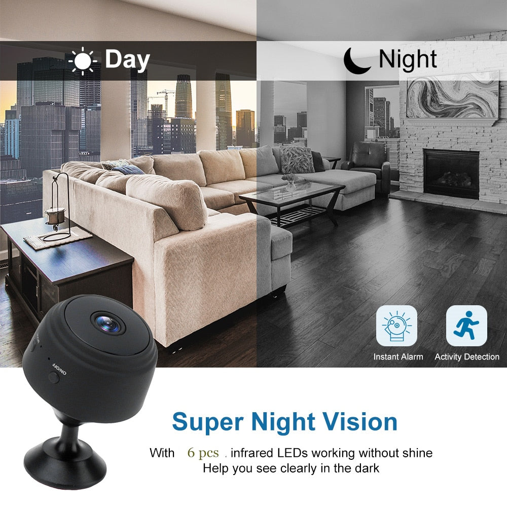 Mini IP Camera 1080P- Sensor Night Vision Camcorder