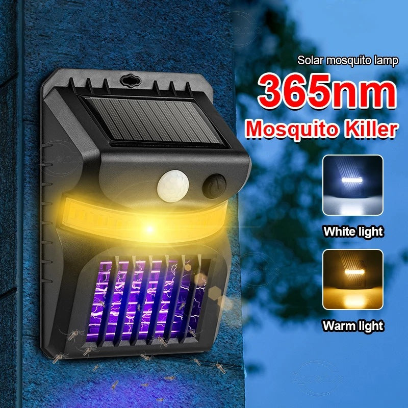 LED New Solar Mosquito Killing Lamp for Garden