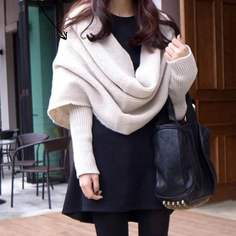 New Autumn/winter Fashion Knitted Cardigan Shawl