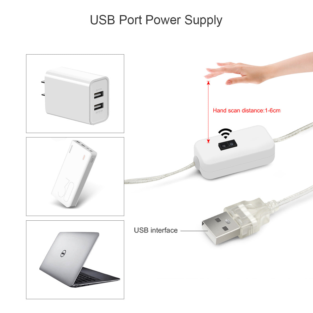 LED Hand Sweep- Induction Light USB