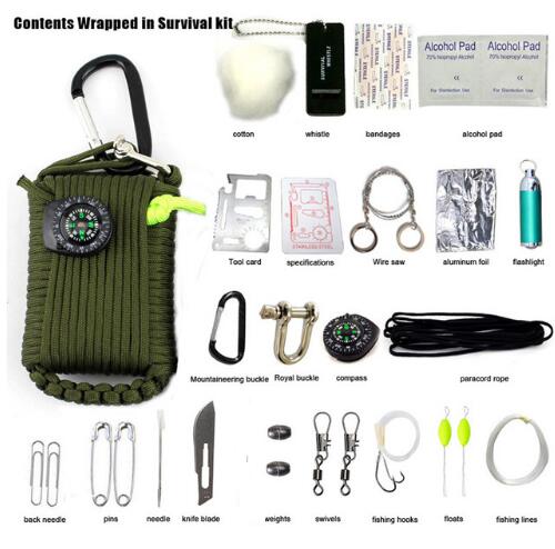 SOS Emergency Equipment bag 29 items in 1 bag