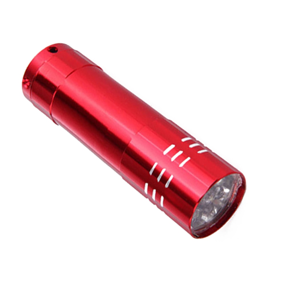 Mini Nail Dryer 9 LED Lights, Flashlight UV Lamp