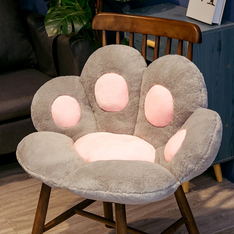 Soft Paw Pillow Animal Seat Cushion