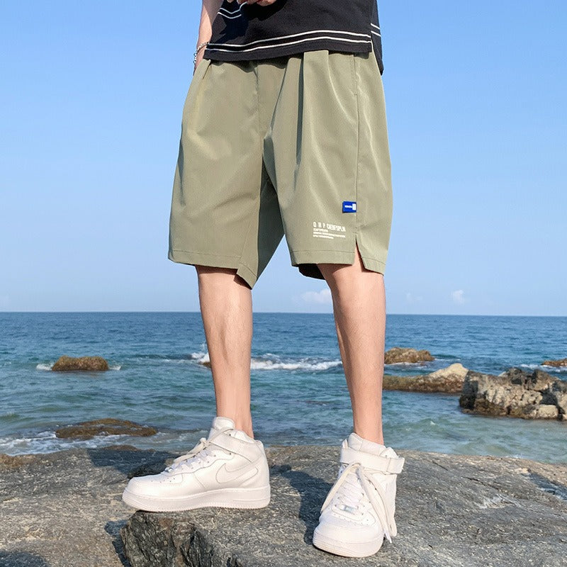 Ice Silk Thin Shorts- Men's Summer Pants