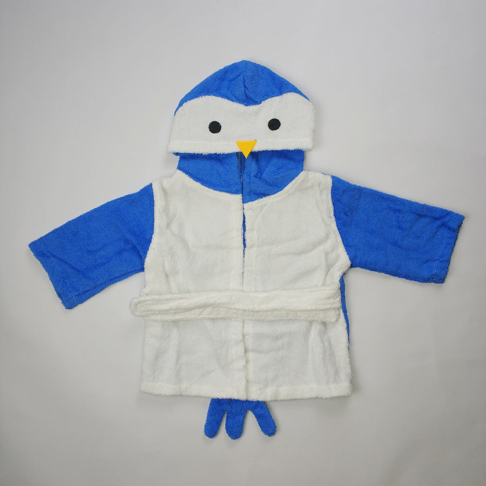 Baby Hooded Animal Bathrobe