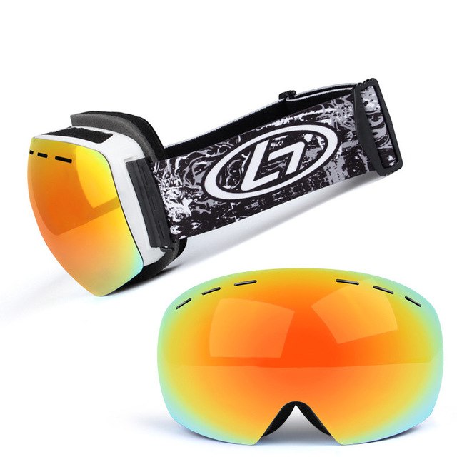 Ski Goggles Double Layers UV /Anti-fog