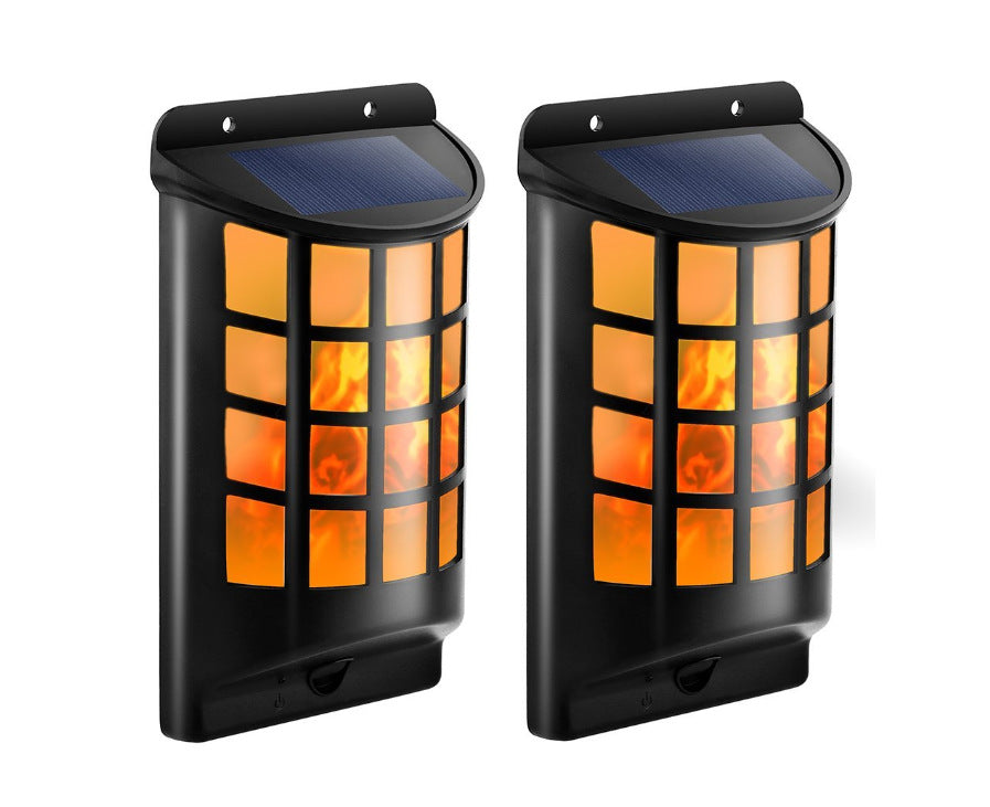 Flame Light- Solar Powered Wall Lights