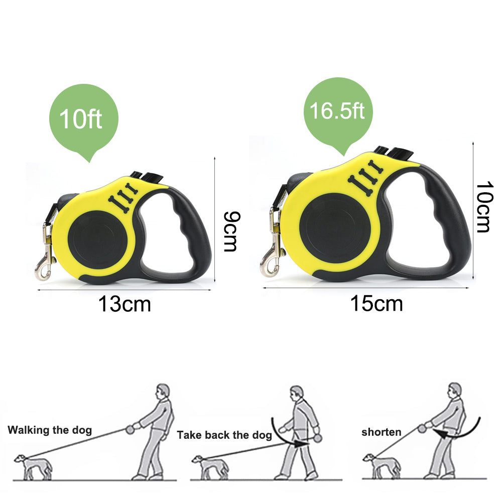 Durable Dog Leash Automatic Retractable 3/5m