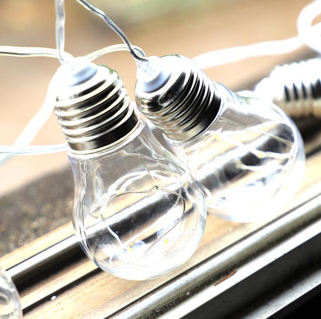 Solar Bulb Copper Wire String Light- 5m