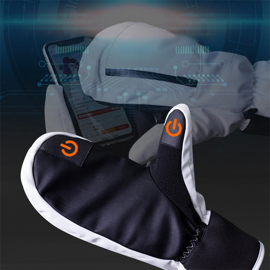 Touch Screen Ski Finger Warmer Gloves