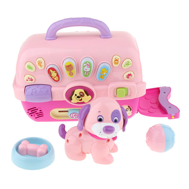 Musical Puppy Carrier Toy